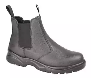 Botas de Seguridad Chelsea para Hombre GRAFTERS Ligeras Doble Densidad Suela de PU - Imagen 1 de 1