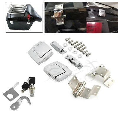 Pack 硬件闩锁铰链锁适用于 Harley Road Tour Electra Glide Sport FLHS — 第 1/4 张图片