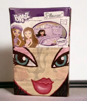 Nuevo Bratzpack Deporte Funda de Almohada Bratz de Algodón Floral de Colección Tamaño Estándar Foto 1 de 4