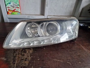 AUDI A6 C6 XENON DRL LED N/S/F BEIFAHRERSEITENSCHEINWERFER ORIGINAL KOMPLETT - Bild 1 von 7