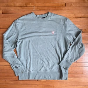 GUESS Jeans USA Crewneck Sweatshirt Men's Size Large Seafoam Green - Picture 1 of 4