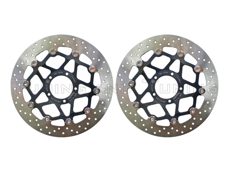 Dischi Freno Anteriore BREMBO PER DUCATI HYPERMOTARD SP 821 2013-2014-2015 - Immagine 1 di 1