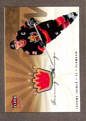 2005-06 Fleer Ultra Scoring Kings Jersey #SKJ-JI Jarome Iginla - Image 1 of 3