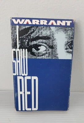 WARRANT I SAW RED SINGLE 1990 VINTAGE CASSETTE TAPE - Image 1 of 4