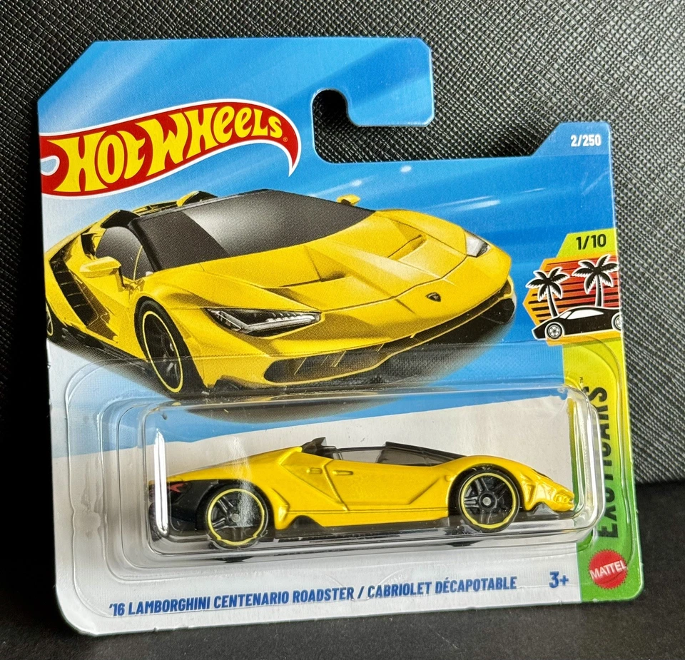 Hot Wheels '16 Lamborghini Centenario Roadster Rare Treasure Collectable BNIP