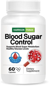 Blood Sugar Control, Support Blood Sugar Metabolism, Helps with Glucose Levels - Picture 1 of 7