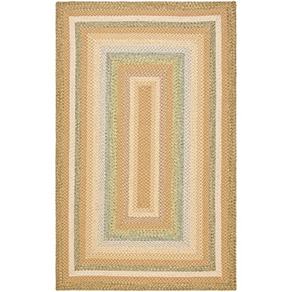 Alfombra trenzada Safavieh BRD314 talla tostada/multi Foto 1 de 1