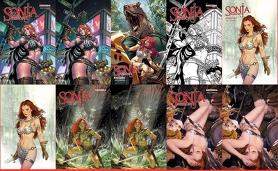 SONJA REBORN #1 variants CVR A, B, C, D, E, F, G, H, I, J, K, L, M N, O CHOOSE!