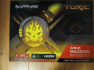 AMD RADEON RX 6900 XT Gaming Grafikkarte HDMI 16 GB 4K - Afbeelding 1 van 4
