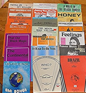 Collection of Individual Vintage Piano Music Scores (Save with multi buys (BLC) - Picture 1 of 1