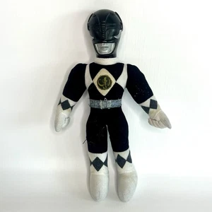 Vintage 1993 Saban Black Power Ranger 10” Plush Doll Zac - Bild 1 von 3