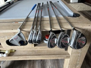 Tour Edge Hot Launch HL-J Junior Sets - RIGHT HAND Kids - RED SET Ages 9-12yrs - Picture 1 of 16