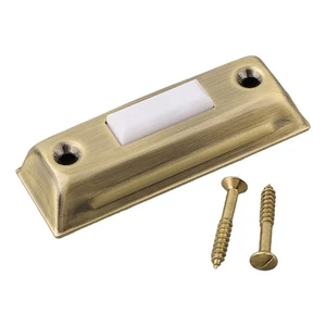 Wandmontage Antik Messing Beleuchtet Metall-Türklingel Türklingel Taster-Schalter - Bild 1 von 18