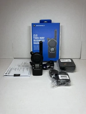 Motorola CLS1410 4 Channel 1 Watt UHF Two-Way Radio Model: CU1410BKV4BA (Used) - Image 1 of 4