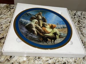 Royal Windsor/Southern Living PLATE Storia di Natale "I Pastori" COA e Scatola - Foto 1 di 5