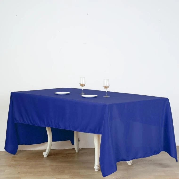 5 pcs 60x126 RECTANGLE POLYESTER TABLECLOTHS Wedding Party Reception WHOLESALE - Image 1 of 1