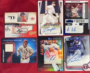 2002-22 MLB All Autographed Cards #'d Patch Topps Fleer (RC) Auto Patch - Picture 1 of 10