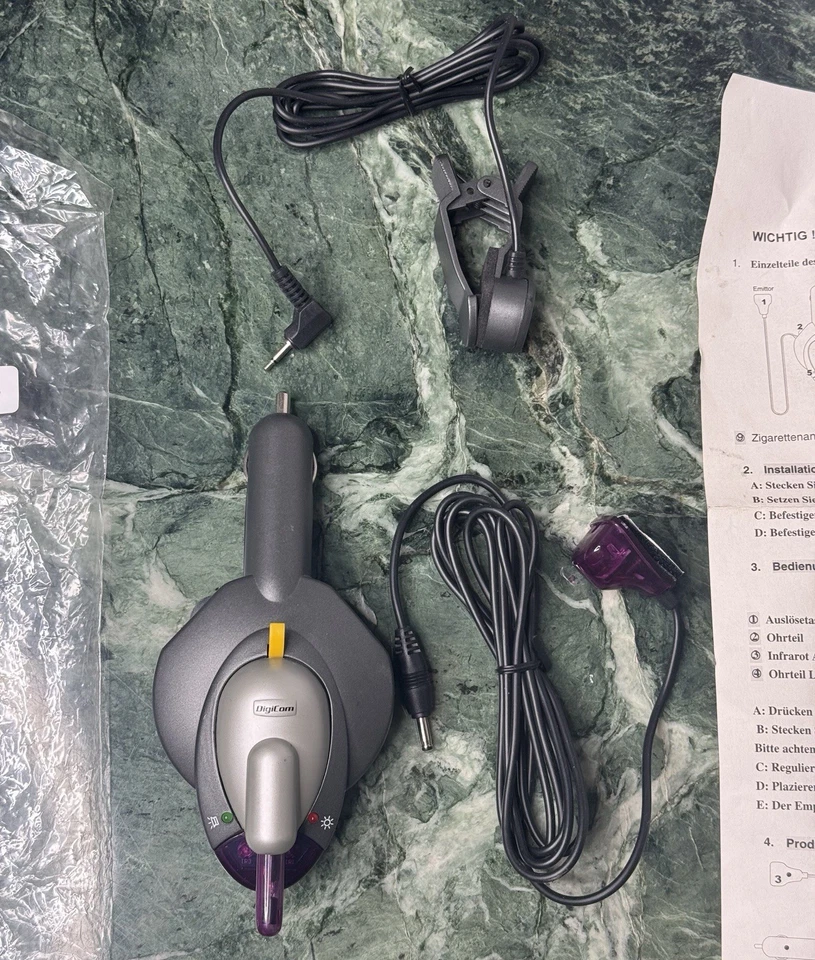 DigiCom I-Talkie Freisprechanlage Y2K mit OVP & Anleitung - Bild 1 von 4