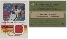 2020 Topps Heritage Minor League Edition White /50 Nolan Jones #CCR-NJ