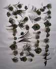 50 pc peacock  feathers lot ref #2205