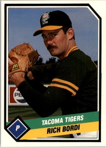 1989 Tacoma Tigers CMC #1 Rich Bordi