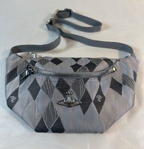 Vivienne Westwood Diamond Pattern Fanny Pack Multicolor Belt Bag