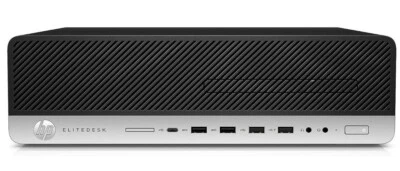 HP EliteDesk 800 G3 SFF Intel I5 16GB RAM 256GB SSD WIFI  TYPE C DP HD FHD - Image 1 of 2