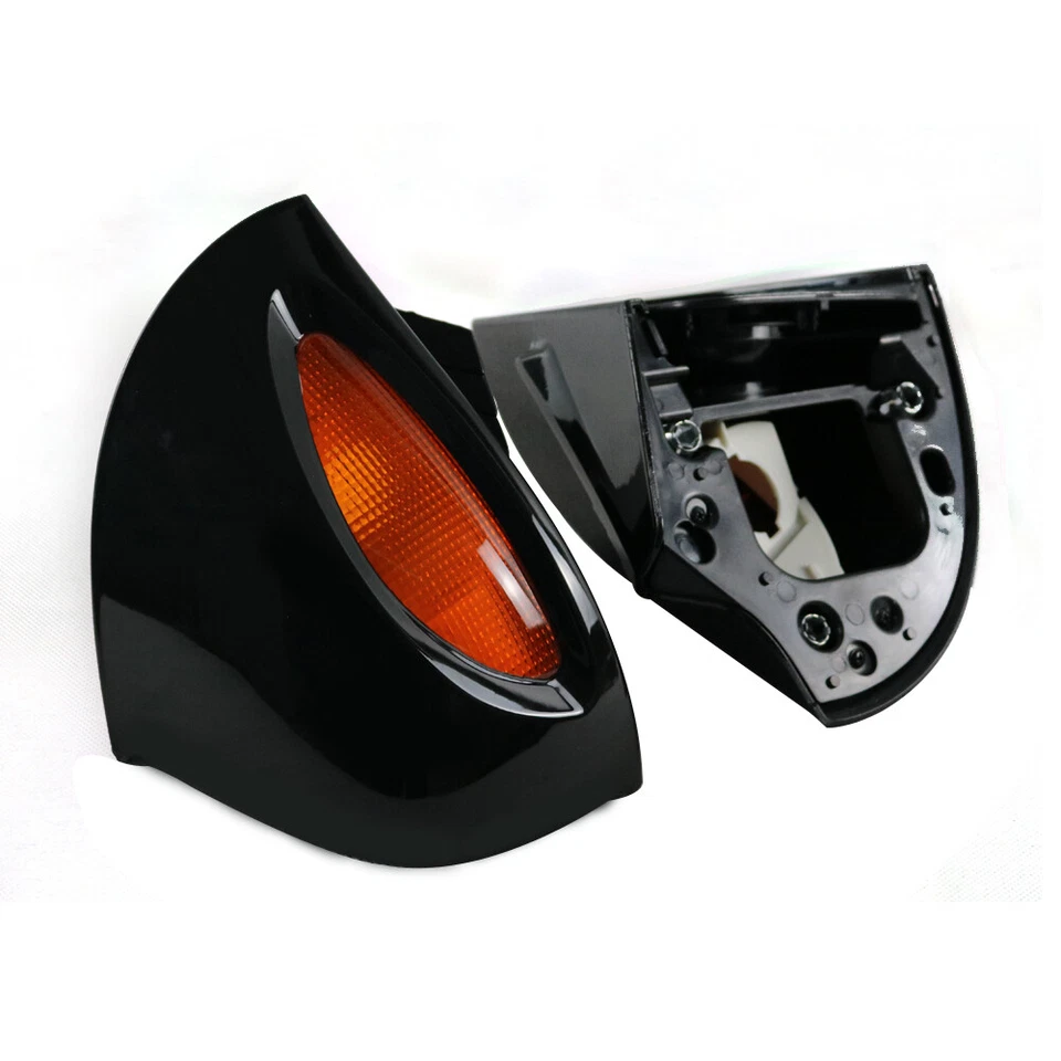Espejo retrovisor lateral con lente de señal de giro ámbar para BMW R1100RT R1150RT R1100RT-P Foto 1 de 4