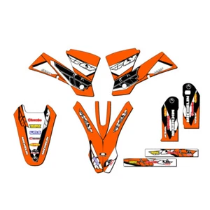 2003 MXC 13 FLY Orange Senge Graphics Kit Compatible with KTM - Imagen 1 de 10