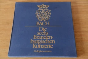 BACH Collegium Aureum ‎ Die Sechs Brandenburgischen Konzerte Orbis 2 LP box - Picture 1 of 6