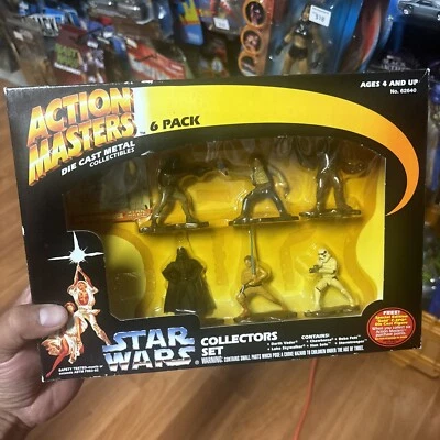 Vintage Star Wars Action Masters Die Cast 6 Pack Kenner 1994 Collectors Set - Image 1 of 4