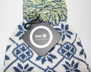 IZAS Ross Wintermütze Mütze Herren Nachtblau/gelb Einheitsgröße