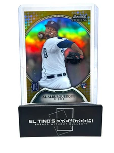 AL ALBURQUERQUE 2011 Bowman Sterling RC Gold 22/50 #2 Detroit Tigers - Imagen 1 de 2