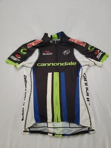 2013 Cannondale Sugoi UCI Pro Tour Cycling Bike Jersey Sz M Full Zip S/S - Imagen 1 de 8