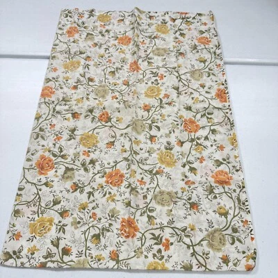 Funda de almohada vintage jcpenney estándar naranja floral mezcla de algodón y2k años 90 80 Foto 1 de 4
