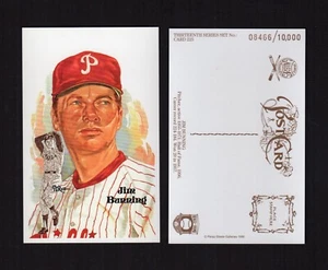 #225 JIM BUNNING, Philadelphia Phillies ~ Perez-Steele Hall of Fame postcard - Picture 1 of 2