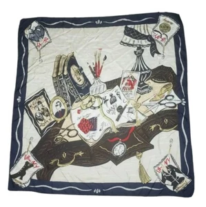 Vintage DKNY Scarf Silk Scarf 37" X 35" Fashion - Picture 1 of 7