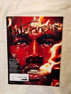 Interview Magazine  Kanye West January 2014 Mens Issue Yeezus Era RARE - Image 1 of 4
