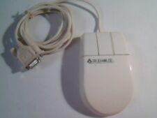 Vintage Truemouse Model 3 Mouse 3-button 9-pin serial - Working