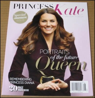 Princesa Kate Retratos del Futuro Reina Revista Conmemorativa Diana Especial Foto 1 de 4