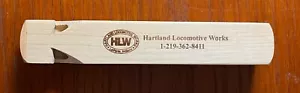 Wooden Train Engine Toy WHISTLE 8" Hartland Locomotive Works USA - Picture 1 of 5