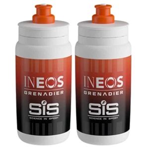 2x Elite Fly Weight Team Ineos Grenadier UCI Pro Cycling Water Bottles Pattern - Picture 1 of 2