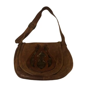 Vintage Handmade Boho Hippie Festival Crossbody Shoulder Bag Purse - Picture 1 of 7