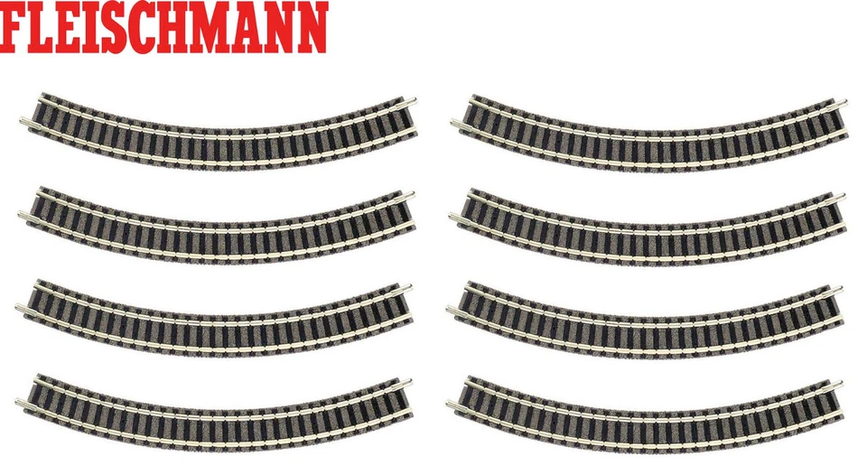 Fleischmann 9120 Gebogenes Gleis R1 N Spur