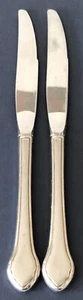 Oneida Wm A Rogers Stainless Steel SUMMER MIST/AUTUMN GLOW Dinner Knife x2 - Picture 1 of 2