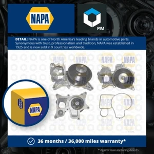 Water Pump fits BMW 740D F01 3.0D 09 to 12 N57D30B Coolant NAPA 11517823428 New - Picture 1 of 2