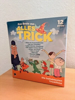Das Beste aus ALLES TRICK  12 DVD DEFA (Arthur d.Engel, Hase &Wolf, Lolek&Bolek) - Bild 1 von 2