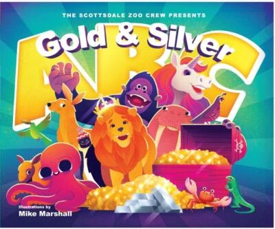 Gold & Silver ABC: Children's Alphabet Book by Scottsdale Mint