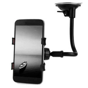 Stand Support Téléphone de Voiture Ventouse Bras Pare-brise Universel Holder - Photo 1/5