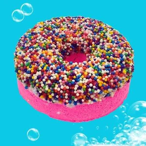 Bomba de baño para donas garb2ART - ponche de fresa - Imagen 1 de 3